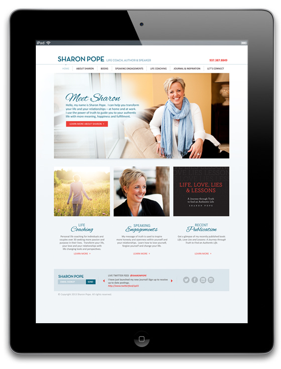 Sharon Pope – Life Coach, Author & Speaker